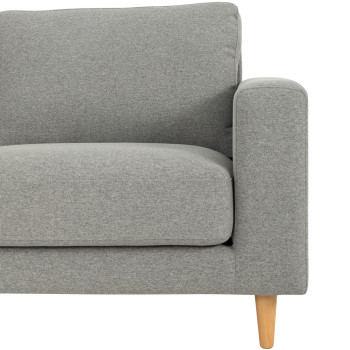 Marley 3 Seater Sofa, Light Grey