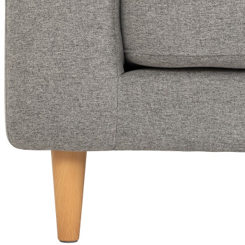 Marley 3 Seater Sofa, Light Grey