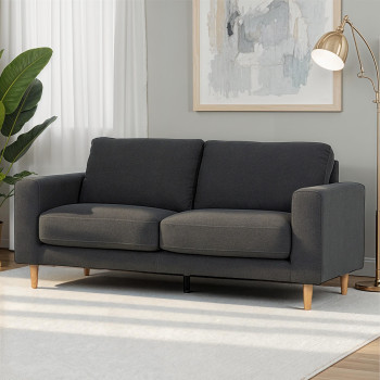 Marley 3 Seater Sofa, Dark Grey