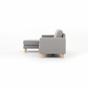 Marley Reversible Chaise Sofa, Light Grey