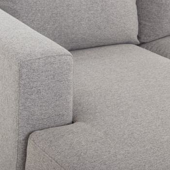 Marley Reversible Chaise Sofa, Light Grey