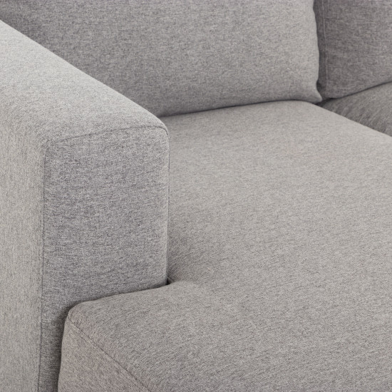 Marley Reversible Chaise Sofa, Light Grey