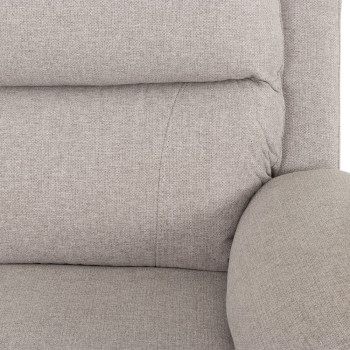 Kyle 2 Seater Electric Recliner, Light Grey