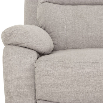 Kyle 3 Seater Electric Recliner, Light Grey