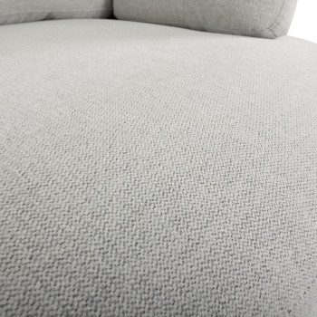 Grayson Swivel Chair, Light Grey