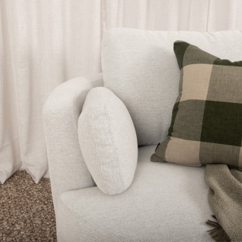 Grayson Swivel Chair, Light Grey