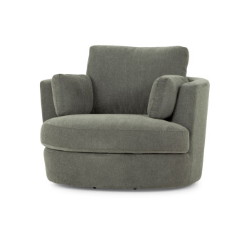 Grayson Swivel Chair, Green