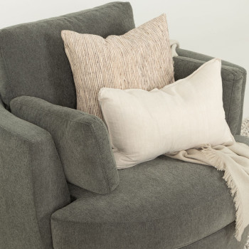 Grayson Swivel Chair, Green