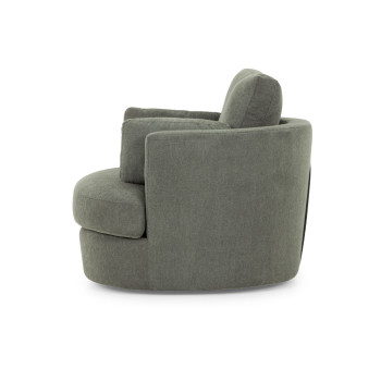 Grayson Swivel Chair, Green