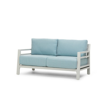 Mykonos Outdoor 2 Seater, Light Grey