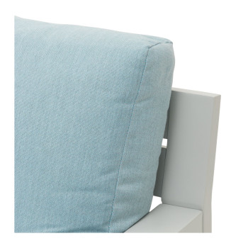Mykonos Outdoor 2 Seater, Light Grey