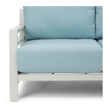 Mykonos Outdoor 2 Seater, Light Grey