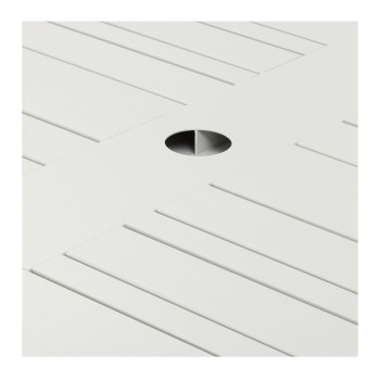 Mykonos Outdoor Low Dining Table - W190, Light Grey