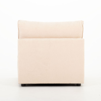 Kinsley Modular 1.5 Seater Armless Sofa, Natural