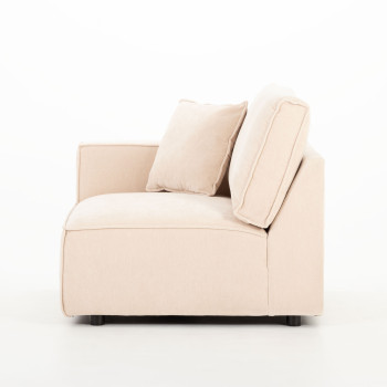 Kinsley Modular 1.5 Seater Left Hand Facing Sofa, Natural