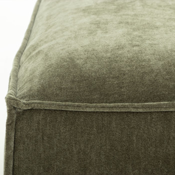 Kinsley Modular Ottoman, Green