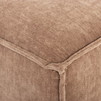 Kinsley Modular Ottoman, Brown