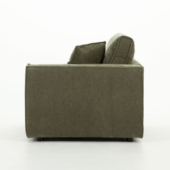 Kinsley Modular 1.5 Seater Right Hand Facing Sofa, Green