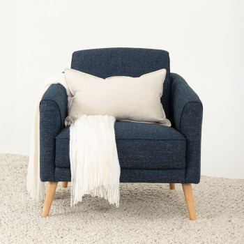 Keeton Armchair, Blue