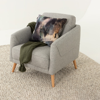 Keeton Armchair, Grey