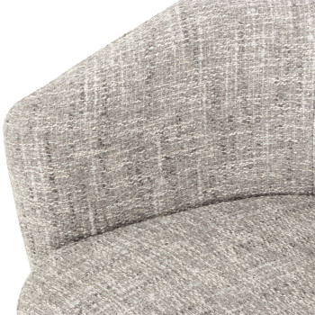 Helena Swivel Chair, Grey