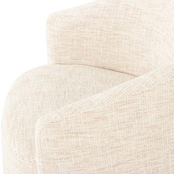 Helena Swivel Chair, Natural