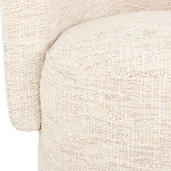 Helena Swivel Chair, Natural
