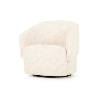 Helena Swivel Chair, Natural