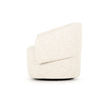 Helena Swivel Chair, Natural