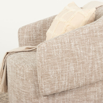 Helena Swivel Chair, Light Brown