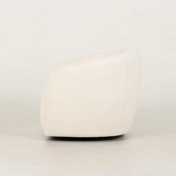 Janey Swivel Chair, Cream