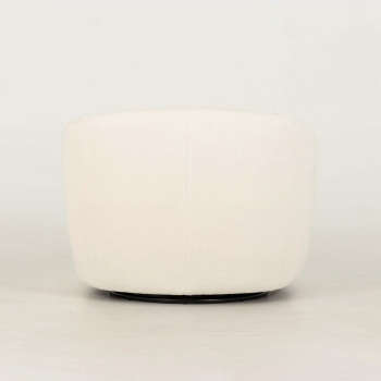 Janey Swivel Chair, Cream