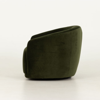 Janey Swivel Chair, Green