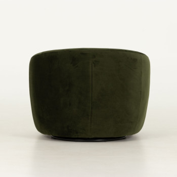 Janey Swivel Chair, Green
