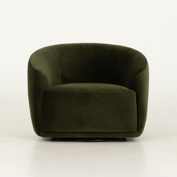 Janey Swivel Chair, Green