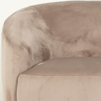 Janey Swivel Chair, Taupe