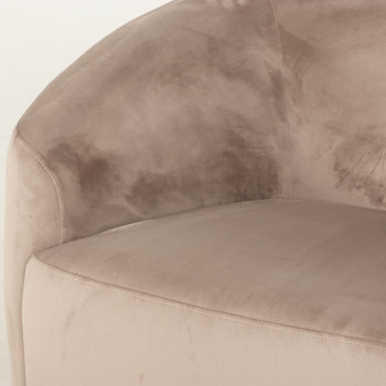 Janey Swivel Chair, Taupe