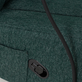 Hannah Swivel Recliner, Green