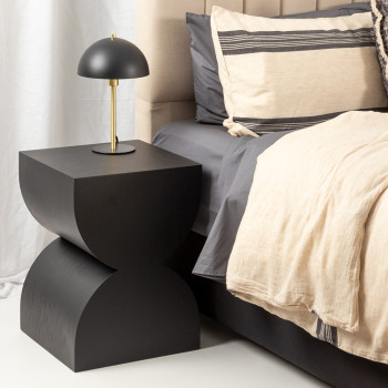 Adele Side Table, Black
