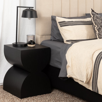 Adele Side Table, Black