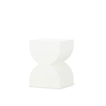 Adele Side Table, White