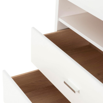 Alfie 4 Drawer Tallboy, White