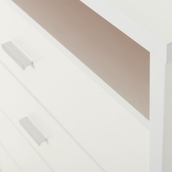 Alfie 4 Drawer Tallboy, White