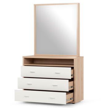 Alfie Lowboy & Dresser Mirror