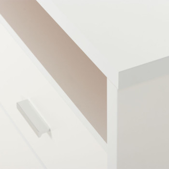 Alfie 3 Drawer Lowboy, White