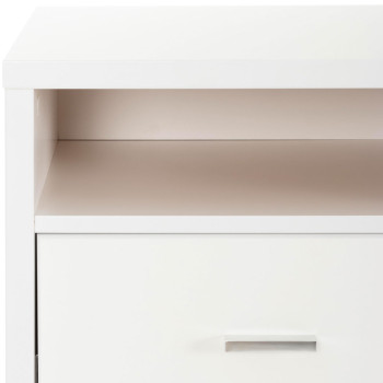 Alfie 5 Drawer Chest - W48, White