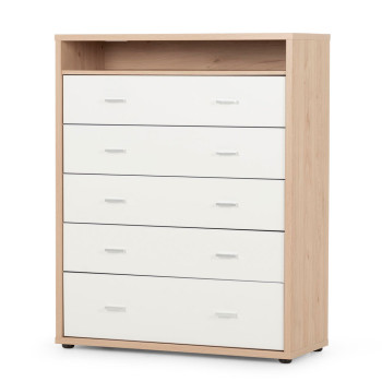 Alfie 5 Drawer Chest - W100