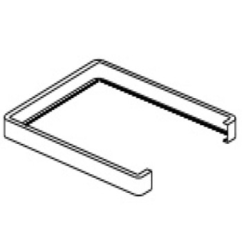 Alfa King Bed Base Cover, Light Grey