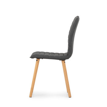 Alma Dining Chair, Dark Grey