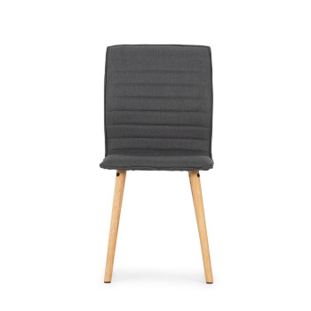 Alma Dining Chair, Dark Grey